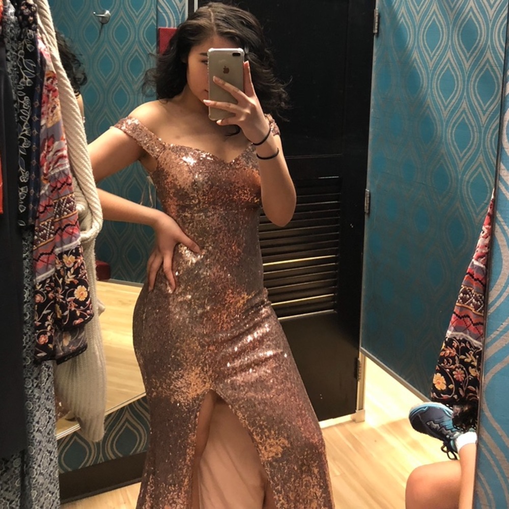 Prom dress from Morgan and Co.